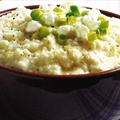 Creamy Grits with Goat Cheese and Scallions