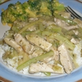 Creamy Pork Saute