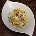 Creamy Roast Chicken Pasta with Bacon