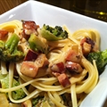 Creamy Spam And Broccoli with Pasta