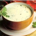 Cremet kyllinge suppe med gr?ntsager