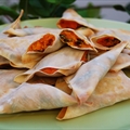 Crisp Caribbean Veggie Wraps