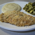 Crispy Ranch Oven Fried Chicken Breasts