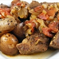 Crock Pot Garlic Short Ribs and Herb Potatoes