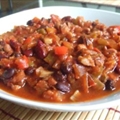 Crock Pot Vegetarian Chili- Core Recipe; Flex=2pts (aprx 2 cups)
