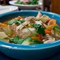 Crockpot Chicken Vegetable &Brown Rice Soup