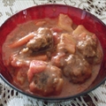Crockpot Meatball Stew