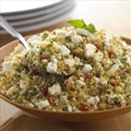 Crumbled Feta Couscous Salad
