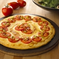 Crème de Brie Pizza with Tomatoes & Bacon
