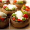 Crème De Brie Stuffed Mushrooms