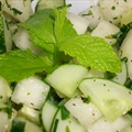 Cucumber and Melon Salad