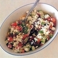 Cucumber, Tomato, Beans and Feta Salad
