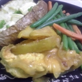 Curried Chicken & Pears