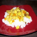 Curry Chicken and Rice
