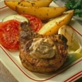 Dad's Grilled Pork Chops with Savory Steak Butter