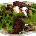 Date, Goat Cheese and Mesclun Salad