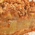 Deep Dish Apple Pie with Brandy Pecan Crumb Topping