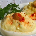 Deviled Eggs (lightened)