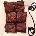 Double chocolate brownies