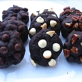Double Chocolate Chip Cookies with Orange Flavor