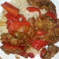 East Meets West Pepper Steak