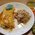 Easy Beef, Bean and Cheese Burritos
