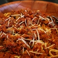 Fettucine with Sausage and Mushrooms