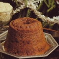 Fig Pudding with Rum Butter
