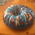 Firecracker Red White and Blue Cake
