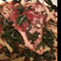 Fired Roasted Salmon Florentine