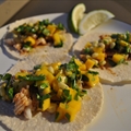 Fish Tacos with Mango Salsa