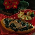 Florentine Pork in French Bread Boats