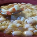 Florentine White Bean Soup with Pasta