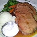 Foolproof Prime Rib w/ Au Jus and Mushrooms
