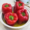 fresh herbs beef stuffed peppers 