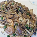 Fried Wild Rice with Mushrooms