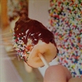 Frozen chocolate bananas