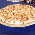Frozen Coconut, Pecan and Caramel Pie