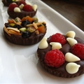 Fruit and Nut Chocolate Dessert