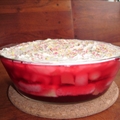 Fruit cocktail trifle