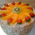 Fruit Flan Cake