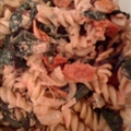 Fusilli a la Crazy Bastard extra veggies