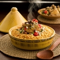 Garlic and Herbs Couscous and Cornish Game Hens