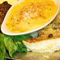 Garlic Butter Orange Roughy