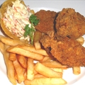 Garlic Chicken Fried Chicken