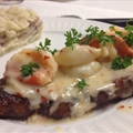 Garlic chili prawns