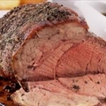 Garlic & Herb Crusted Slow Smoked Roast Beef