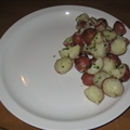Garlic Parmesan Baby Potatoes