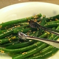 Garlic-Sesame String Beans
