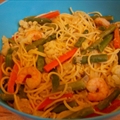 Garlic Shrimp with Pasta